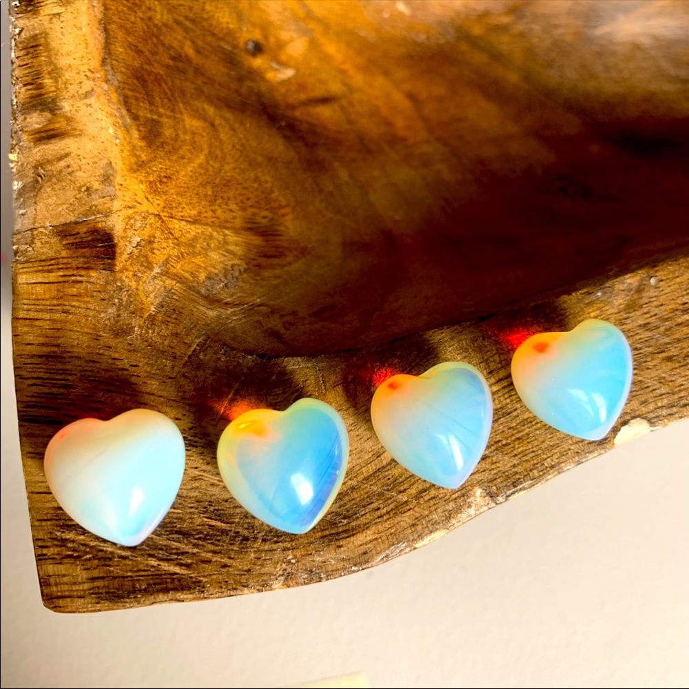 Opalite hearts